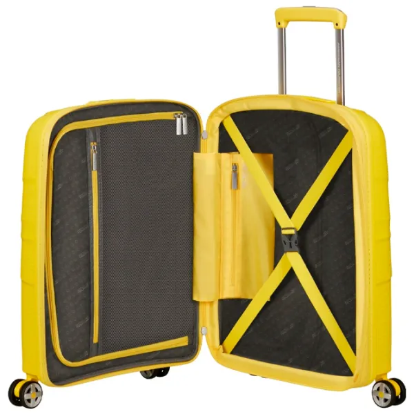 Valiză American Tourister Starvibe Spinner Expandable 37l/ Electric Lemon Yellow photo 7 Valiză American Tourister Starvibe Spinner Expandable 37l/ Electric Lemon Yellow photo 7