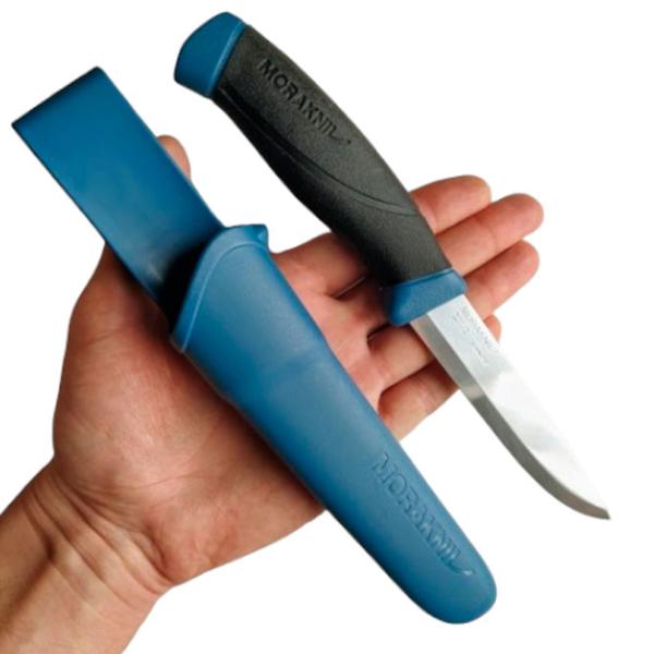 Нож Morakniv Companion Navy Blue 13089 для повседневного использования/ Sandvik 12C27 photo 5