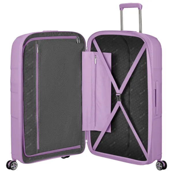 Valiză American Tourister Starvibe Spinner Expandable 100l/ Digital Lavender Purple photo 6 Valiză American Tourister Starvibe Spinner Expandable 100l/ Digital Lavender Purple photo 6