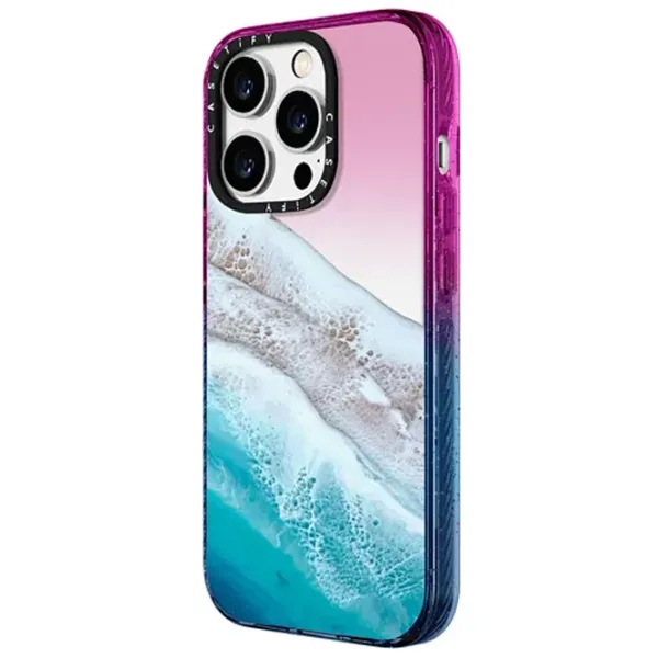 Husă pentru smartphone Apple iPhone 15 Pro Casetify/ Back/ TPU/ Candy Blue photo 2