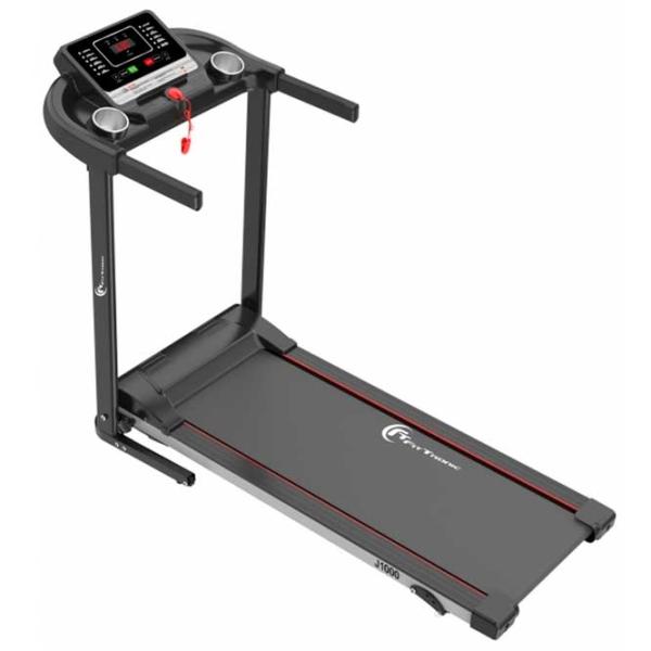 Bandă de alergat FitTronic J1000 12 km/ h/ 100 kg/ Black photo 2 Bandă de alergat FitTronic J1000 12 km/ h/ 100 kg/ Black photo 2