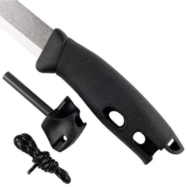 Нож Morakniv Companion Spark Black 13567 кемпинговый/ Sandvik 12C27 photo 3