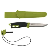 Нож Morakniv Companion Spark Green 13570 для повседневного использования/ Sandvik 12C27 photo 3