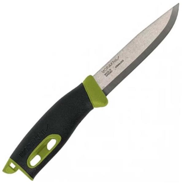 Нож Morakniv Companion Spark Green 13570 для повседневного использования/ Sandvik 12C27 photo 4