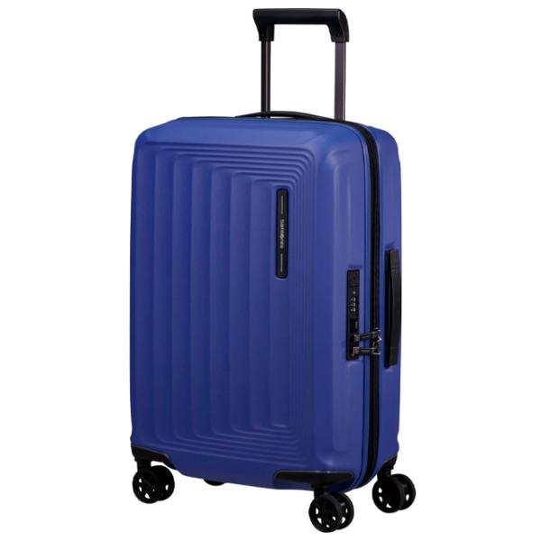 Valiză Samsonite Nuon Spinner Expandable 38l/ Matt Nautical Blue photo 2 Valiză Samsonite Nuon Spinner Expandable 38l/ Matt Nautical Blue photo 2