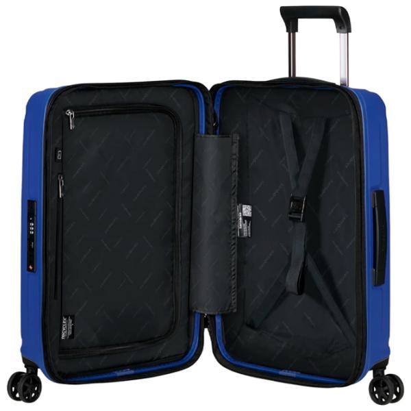 Valiză Samsonite Nuon Spinner Expandable 38l/ Matt Nautical Blue photo 7 Valiză Samsonite Nuon Spinner Expandable 38l/ Matt Nautical Blue photo 7
