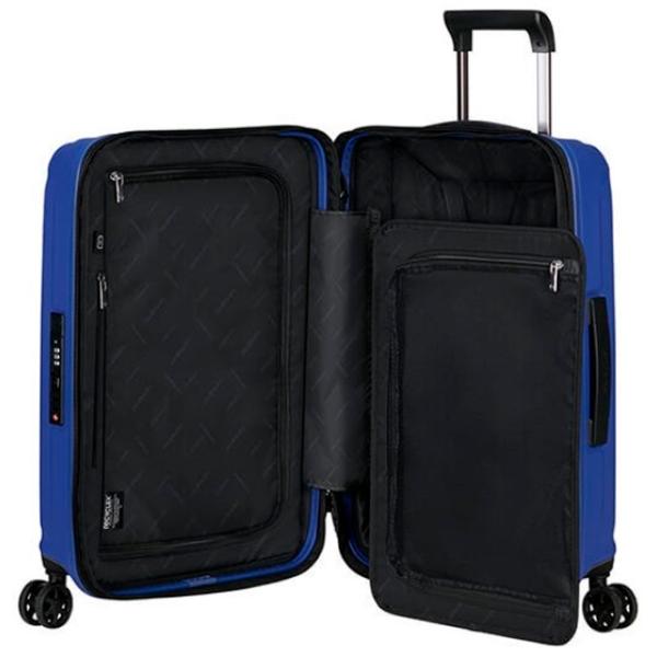 Valiză Samsonite Nuon Spinner Expandable 38l/ Matt Nautical Blue photo 8 Valiză Samsonite Nuon Spinner Expandable 38l/ Matt Nautical Blue photo 8