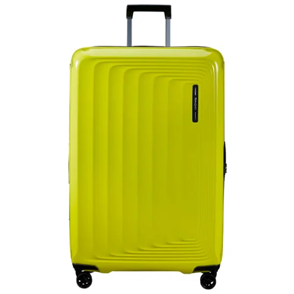 Чемодан Samsonite Nuon Spinner Expandable 125л/ Металлический Лаймовый photo 2 Чемодан Samsonite Nuon Spinner Expandable 125л/ Металлический Лаймовый photo 2