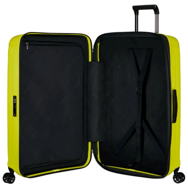 Чемодан Samsonite Nuon Spinner Expandable 125л/ Металлический Лаймовый photo 6 Чемодан Samsonite Nuon Spinner Expandable 125л/ Металлический Лаймовый photo 6