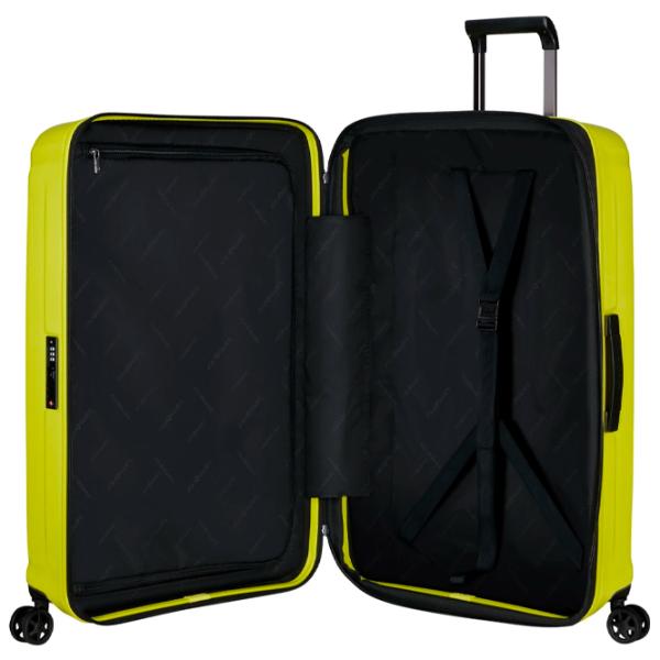 Чемодан Samsonite Nuon Spinner Expandable 125л/ Металлический Лаймовый photo 6 Чемодан Samsonite Nuon Spinner Expandable 125л/ Металлический Лаймовый photo 6