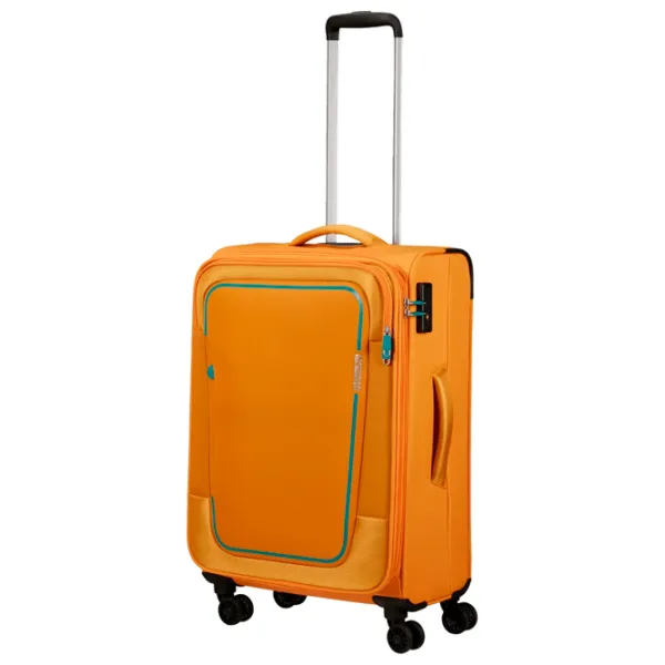 Valiză American Tourister Pulsonic Spinner Expandable 64l/ Sunset Yellow photo 2 Valiză American Tourister Pulsonic Spinner Expandable 64l/ Sunset Yellow photo 2