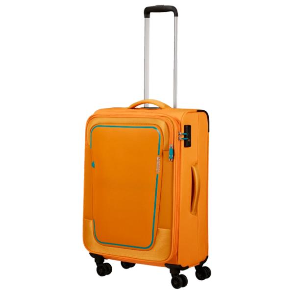 Valiză American Tourister Pulsonic Spinner Expandable 64l/ Sunset Yellow photo 2 Valiză American Tourister Pulsonic Spinner Expandable 64l/ Sunset Yellow photo 2