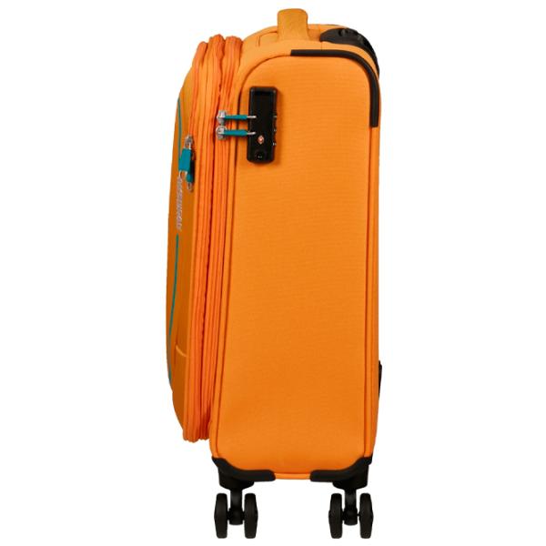 Valiză American Tourister Pulsonic Spinner Expandable 40l/ Sunset Yellow photo 4 Valiză American Tourister Pulsonic Spinner Expandable 40l/ Sunset Yellow photo 4