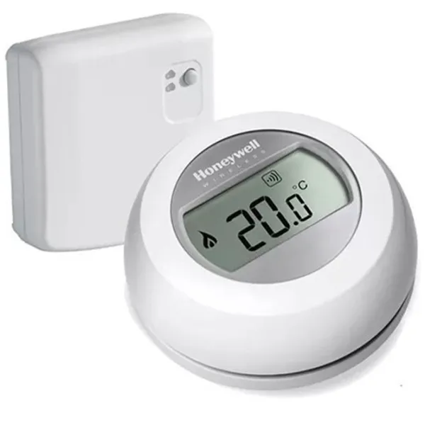 Termostat Honeywell Round Wireless+BDR91 UK Y87RF2024 Pentru cazane/ Baterie photo 3