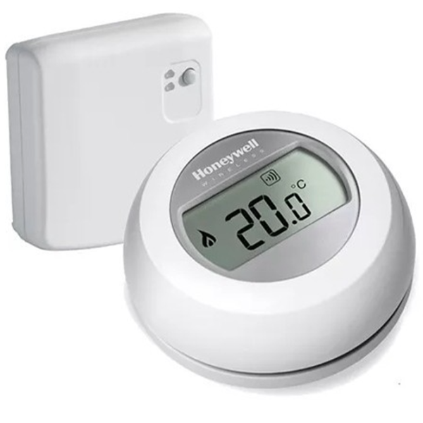 Termostat Honeywell Round Wireless+BDR91 UK Y87RF2024 Pentru cazane/ Baterie photo 3