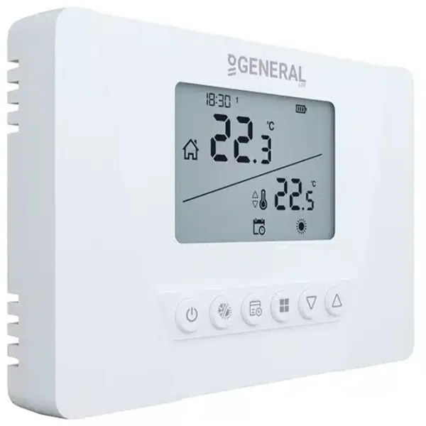 Termostat General ARUNA300S RF Pentru condiționere/ Baterie photo 2