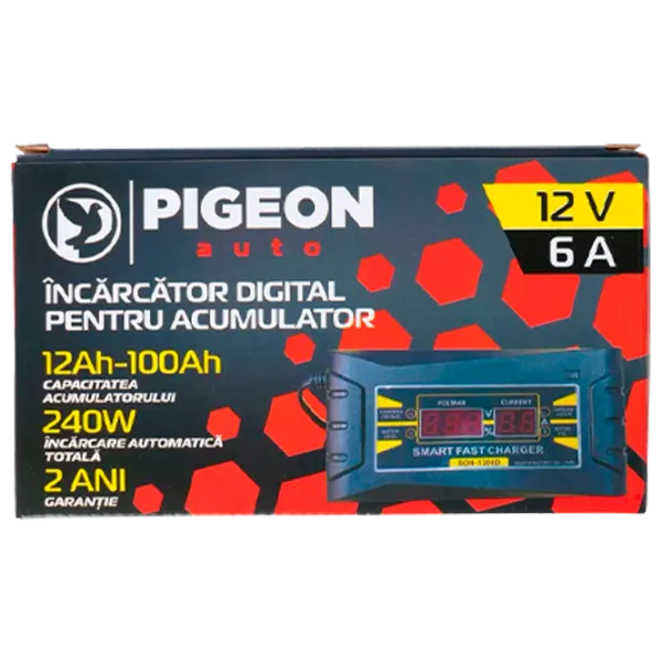 Автомобильное зарядное устройство Pigeon ZR-22 6 A - photo 2