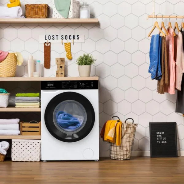 Mașină de spălat Gorenje WNHA74SAS/UA 7 kg / 1400 rpm / White photo 8