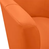 Fotoliu living DecoPrim CLUB Orange photo 4