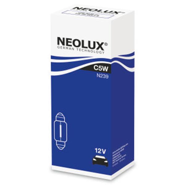 Lampă auto Neolux NEO-N242 Incandescentă/ C5W/ SV8.5-8/ 5 W/ 45 lm photo 2