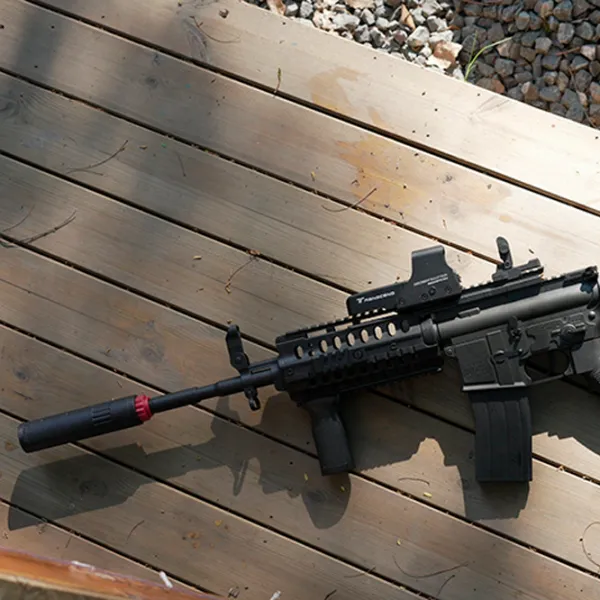 Pistol automat de jucărie SKD M4 S-System CS0922 14+/ Bile gel/ Black photo 3