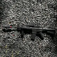 Pistol automat de jucărie SKD M4 S-System CS0922 14+/ Bile gel/ Black photo 8