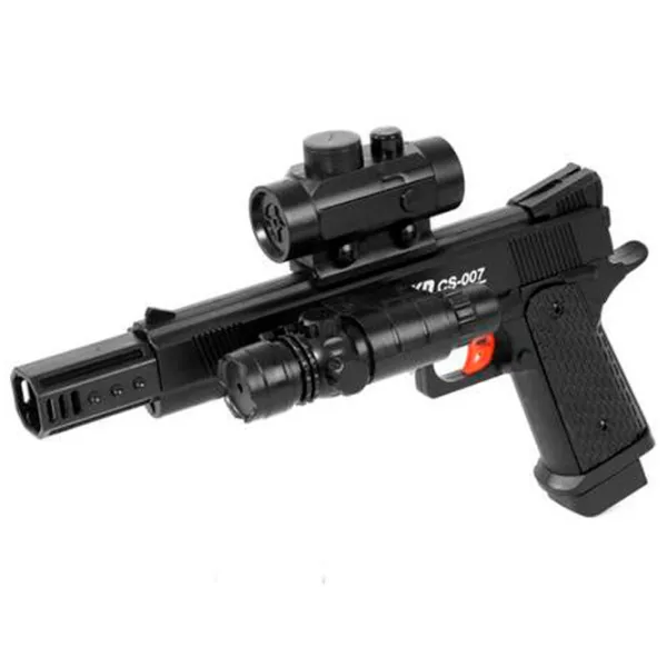 Pistol automat de jucărie SKD CS007 14+/ Bile gel/ Black photo 2