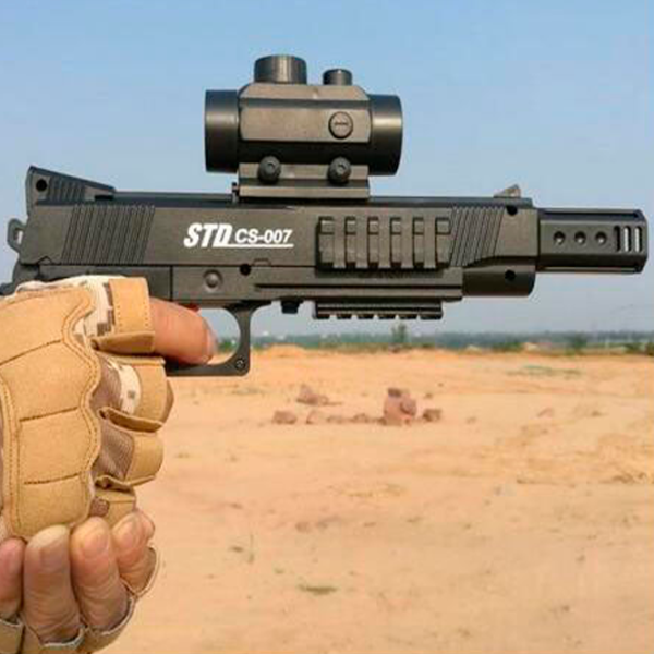 Pistol automat de jucărie SKD CS007 14+/ Bile gel/ Black photo 6