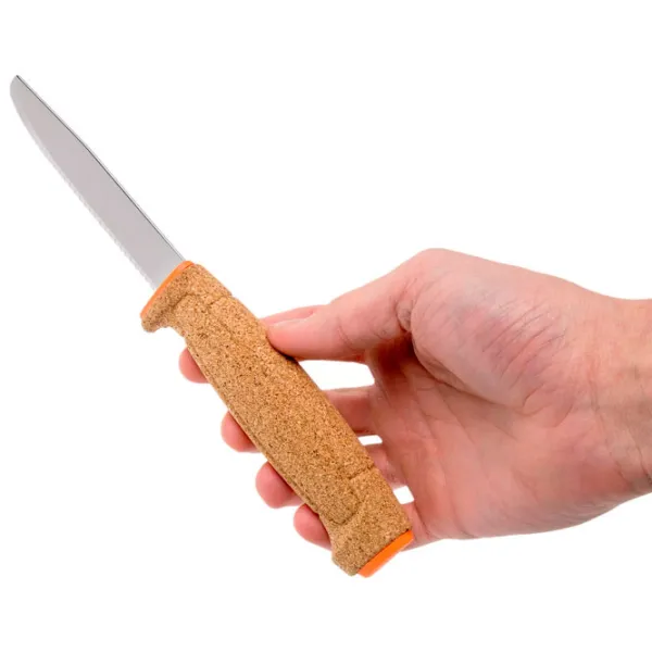Cuțit Morakniv Floating Serrated Knife 13131 pentru pescuit/ Sandvik 12C27 photo 5
