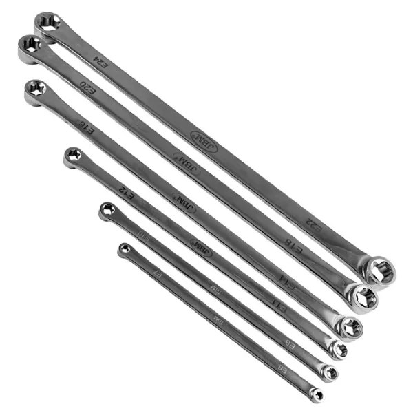 Set de chei torx extra lungi JBM 52912 Cantitatea în set: 6 buc. photo 3