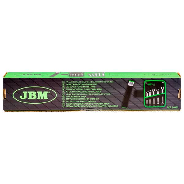 Набор кольцевых ключей JBM 54081 Количество в наборе: 5 шт. photo 3