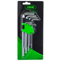 Набор ключей шестигранных JBM 54005 Количество в наборе: 9 шт. photo 5