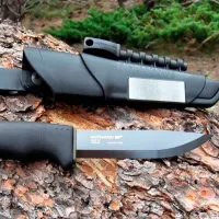 Нож Morakniv Survival Black 11742 охотничий/ Углеродистая сталь photo 6
