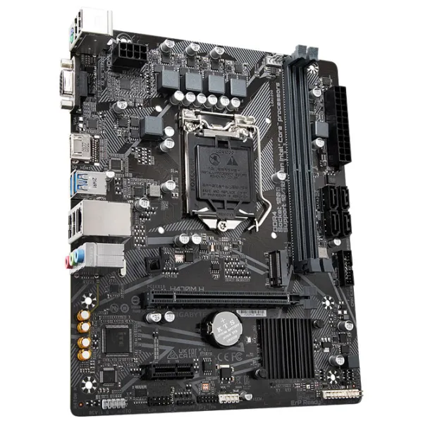 Placă de bază Gigabyte H470M H micro ATX/ Intel H470 photo 2