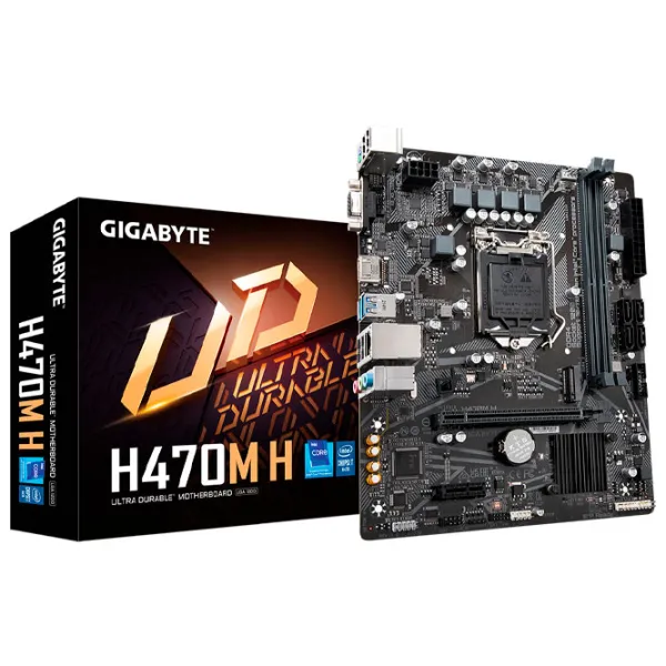 Placă de bază Gigabyte H470M H micro ATX/ Intel H470 photo 5