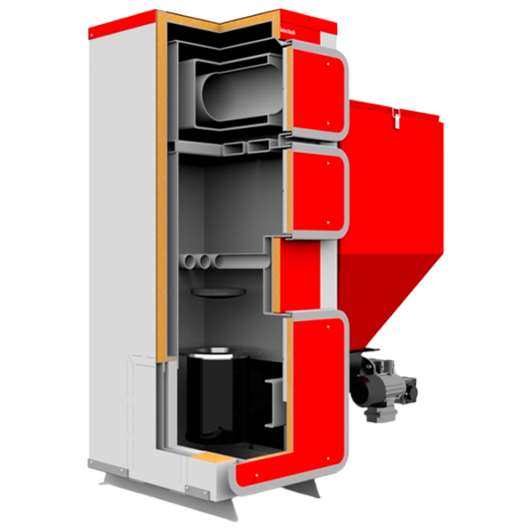 Cazan pe combustibil solid Heitztechnik Q EKO DUO 25 kW/ 250 m² photo 2
