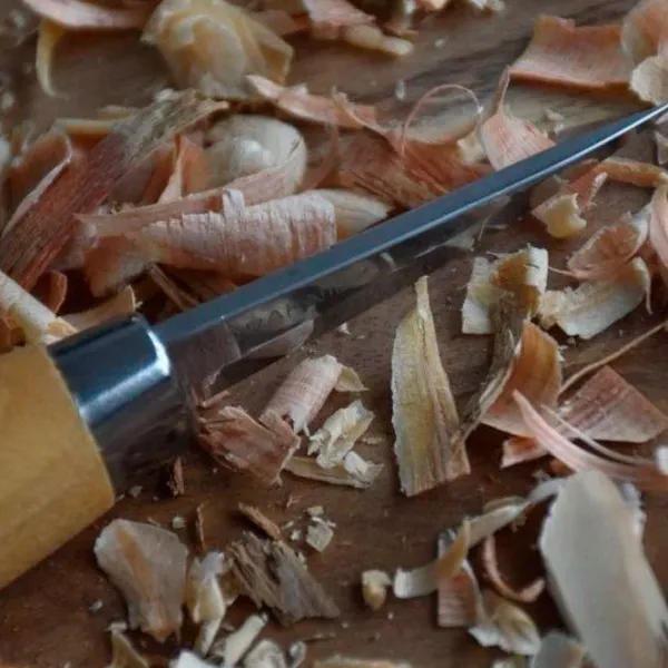 Cuțit Morakniv Wood Carving 120 pentru lemn/ Oțel carbon photo 5 Cuțit Morakniv Wood Carving 120 pentru lemn/ Oțel carbon photo 5