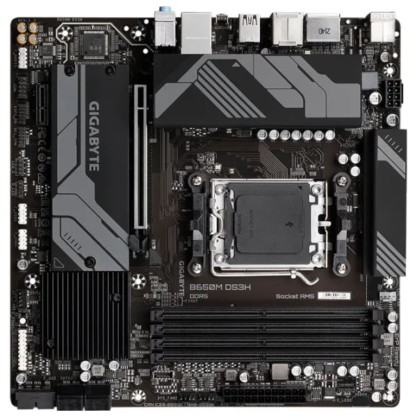 Placă de bază Gigabyte B650M DS3H mATX/ AMD B650 photo 2