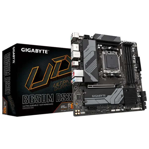 Placă de bază Gigabyte B650M DS3H mATX/ AMD B650 photo 5