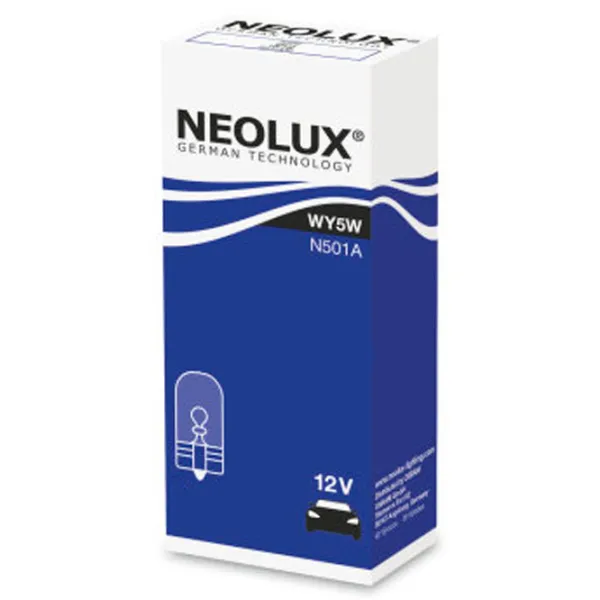 Lampă auto Neolux NEO-N501A Incandescentă/ WY5W/ W2.1x9.5d/ 5 W/ 30lm photo 2