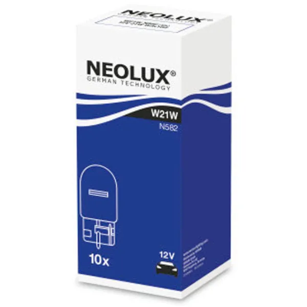 Lampă auto Neolux NEO-N582 Incandescentă/ W21W/ W3x16d/ 21 W/ 460 lm photo 2