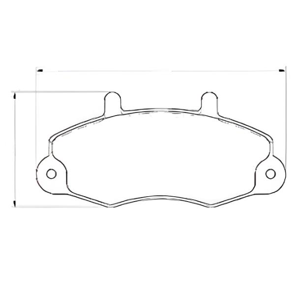 Тормозные колодки Aplus 71216AAP передние/ дисковые photo 2 Тормозные колодки Aplus 71216AAP передние/ дисковые photo 2