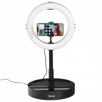 Trepied cu lampă Hama SpotLight Smart 102 II 259 mm Black photo 2