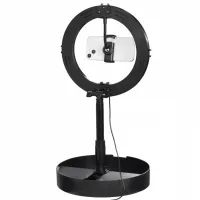 Trepied cu lampă Hama SpotLight Smart 102 II 259 mm Black photo 3