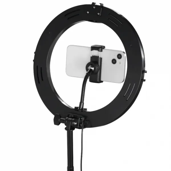 Штатив с круглой лампой Hama SpotLight Smart 102 II 259 мм Черный photo 4