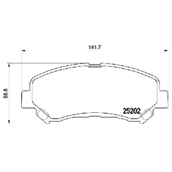 Тормозные колодки Aplus 71177BAAP передние/ дисковые photo 2 Тормозные колодки Aplus 71177BAAP передние/ дисковые photo 2