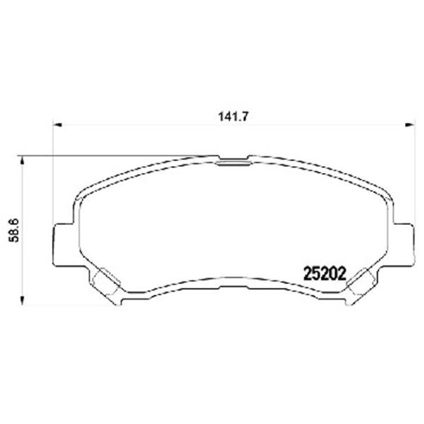 Тормозные колодки Aplus 71177BAAP передние/ дисковые photo 2 Тормозные колодки Aplus 71177BAAP передние/ дисковые photo 2