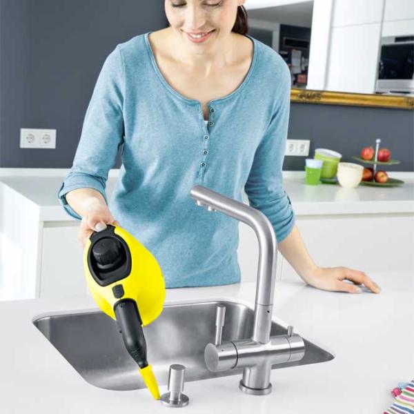 Curățitor cu aburi KARCHER SC1 EasyFix De mână/ 1200 W/ Yellow photo 7