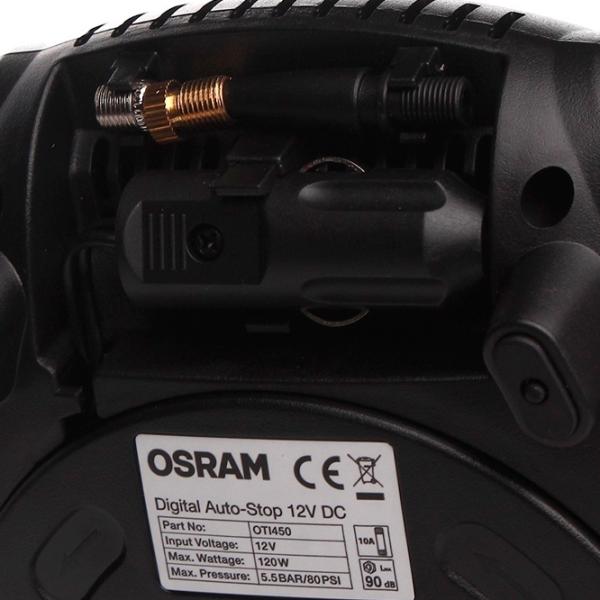 Compresor auto Osram Tyreinflate 450 (OS-OTI450) 35 l/ min/ 5.5 bar photo 3
