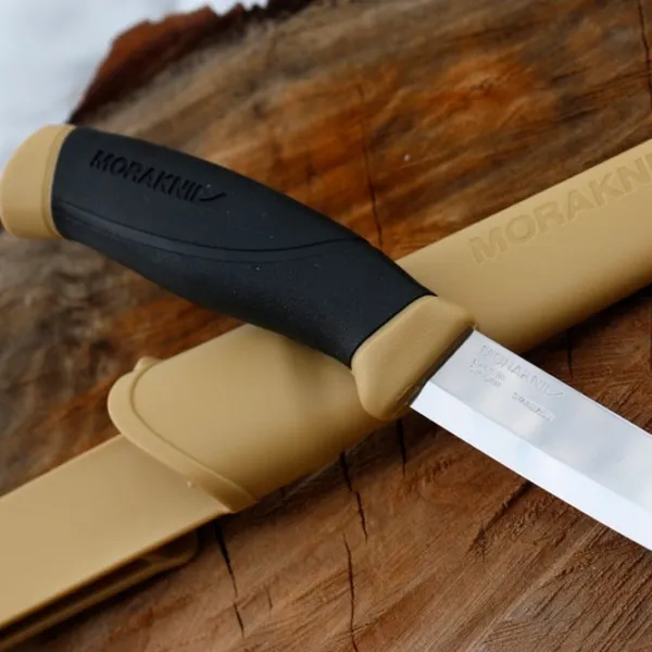 Нож Morakniv Companion desert 14065 для повседневного использования/ Sandvik 12C27 photo 4